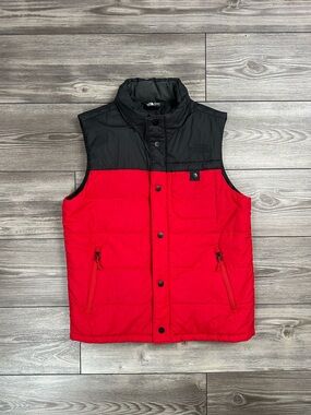 The North Face Red Puffer Vest
